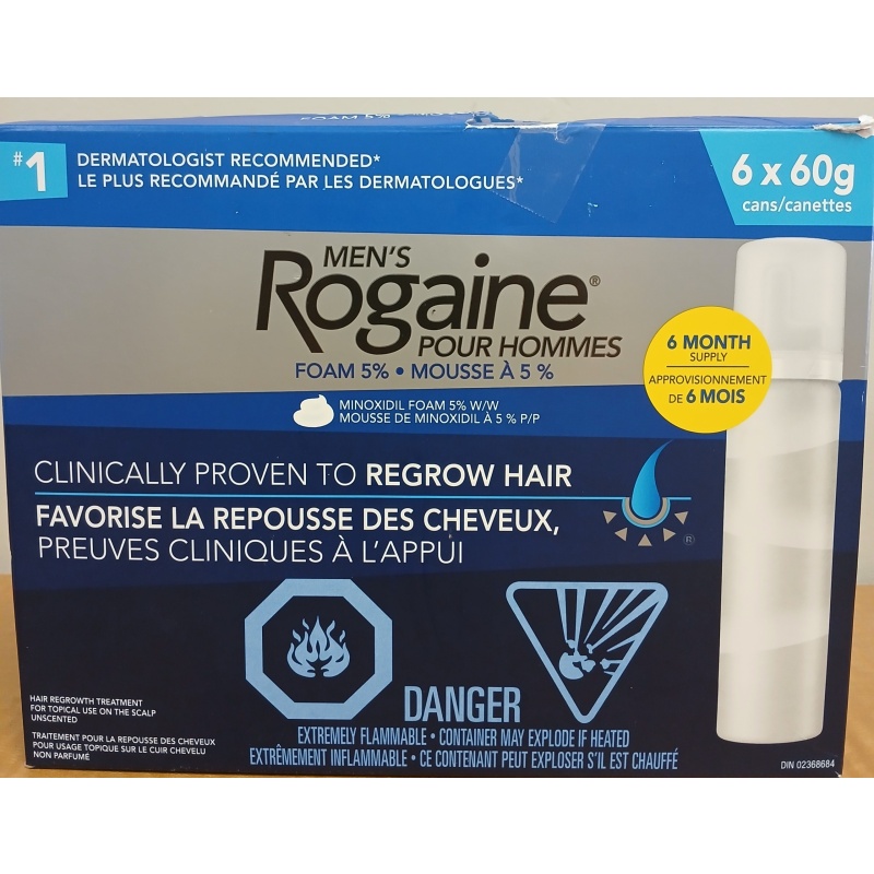 Bin3 LD Rogaine Mens 6 months supply.  Retails $165 exp07/2027