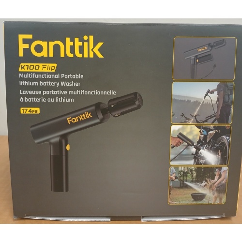 LG2 ts Fanttik Multifunction Portable pressure washer- tested