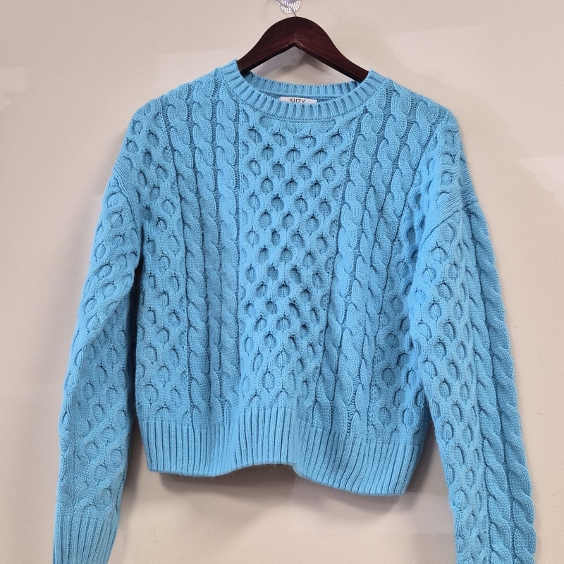bin48 DK Womens M Suzy Wool Sweater