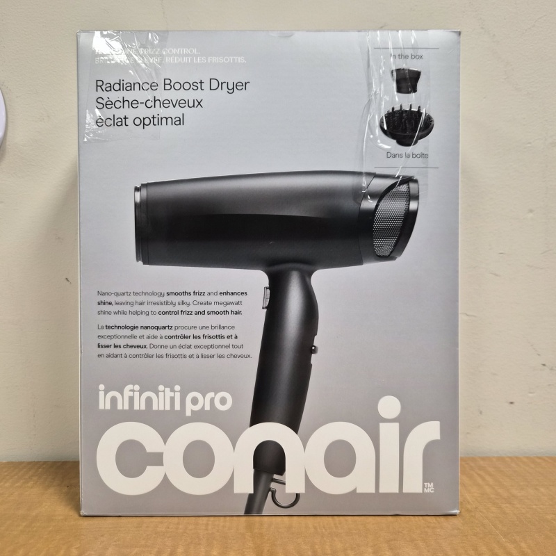 LG6 ts Conair Infiniti Pro Radiance Boost Dryer *tested, works*