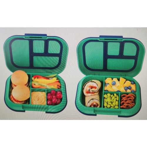 Bin 03, Bentgo Kids Chill Lunch Box, 2-pack