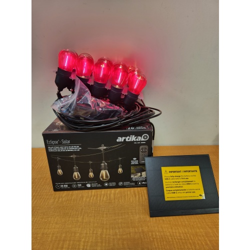 LG6 VC Artica Solar String Lights (new open box)