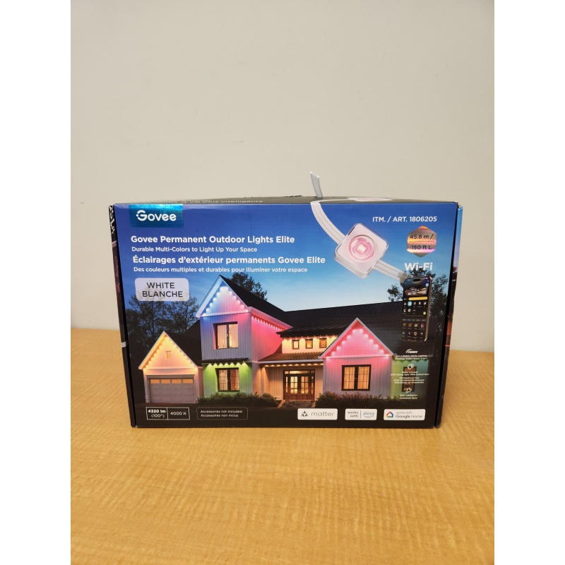 LG5 VC Govee outdoor lights (open box)