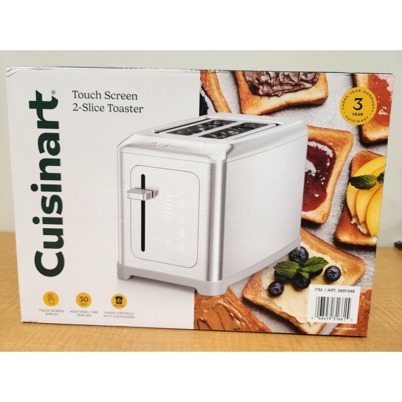 LG6 LM Brand New Cuisinart TouchType Screen 2-Slice Toaster