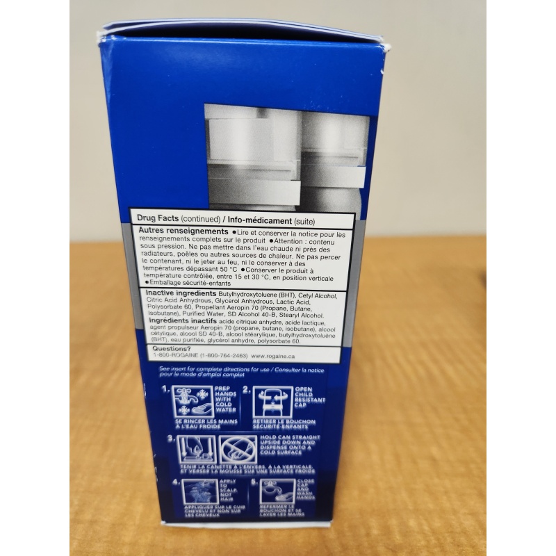 Bin27 vc Men's Rogaine (open box)