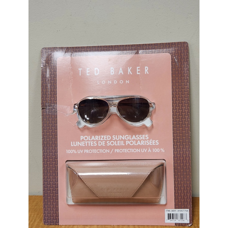 BIN29 VC TED BAKER Polarized Sunglasses (open box)