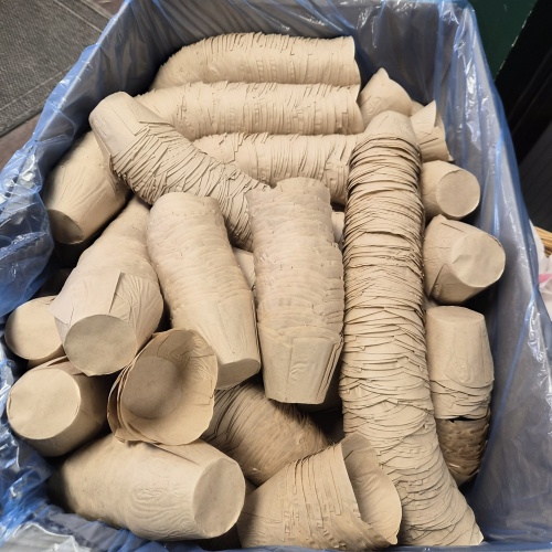 lg2 DK 4900 Bakery Tulip Natural Extra Round 50mm/150mm Muffin/Cupcake liners