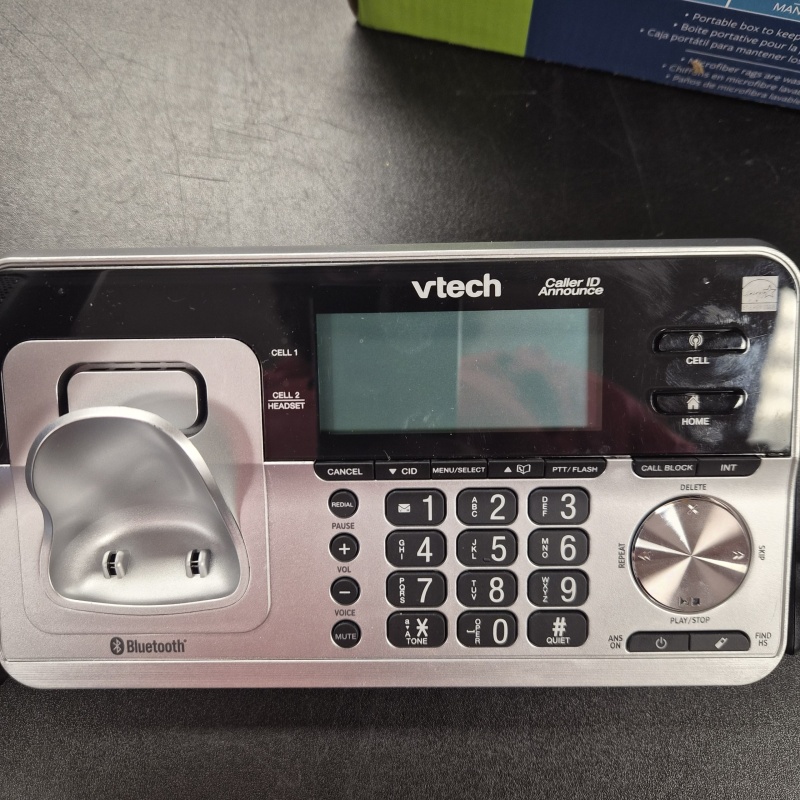 lg1 DK VTech 3-handset System w/ Connect to Cell *in box/ tested & works