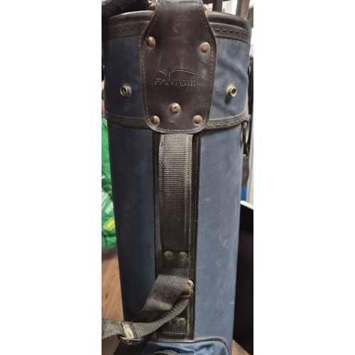 LG5 DK Fantom Blue Golf Bag with Clubs (est value $196-$405 used)