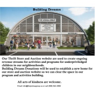 BUILDING DREAMS DONATION