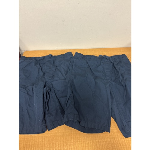 Bin1 ts H&M 10-12yrs navy shorts 2 pairs