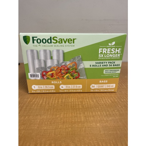 Lg6 ts food saver vacuum sealing bags new