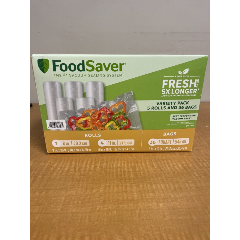 Lg6 ts food saver vacuum sealing bags new