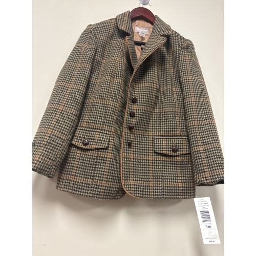 Bin36 DK Tanjay women’s 14P houndstooth Fall/Autumn blazer new