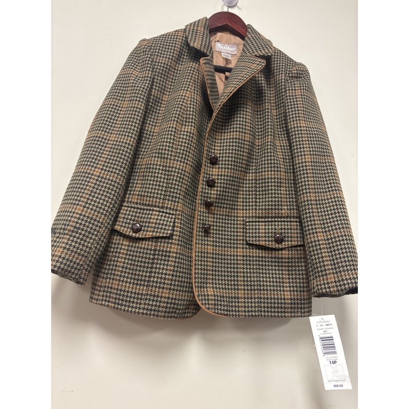 Bin36 DK Tanjay women’s 14P houndstooth Fall/Autumn blazer new