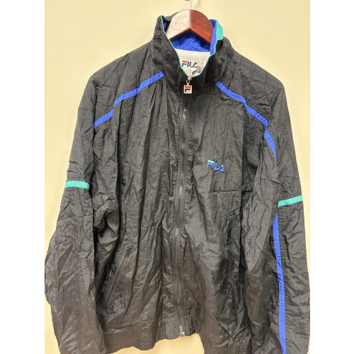 Bin86 DK fila men’s 44 black light jacket