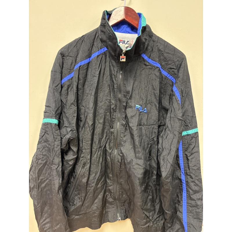 Bin86 DK fila men’s 44 black light jacket