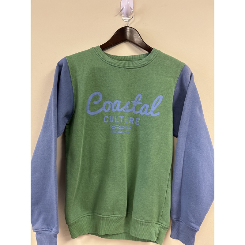 BIN32 DK Coastal Culture - Prince Edward Island Blue/Green Hoodie Size XS