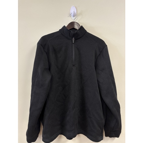 BIN82 DK Men’s Black Zip Up - Ben Hogans - Performance Crewneck Size Medium