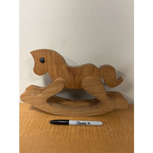 Bin32 ts wooden rocking horse