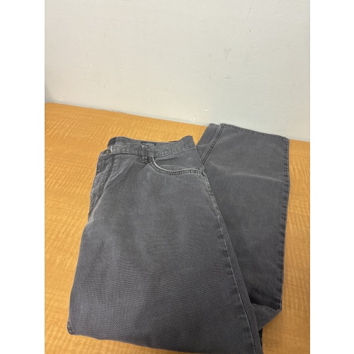 Bin57 DK Brax mens 35/34 slim grey jeans