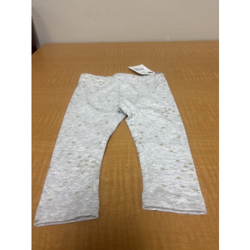 Bin32 DK 6-12mo grey leggings new