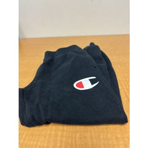 Bin27 ts Champion boys medium black sweatpants