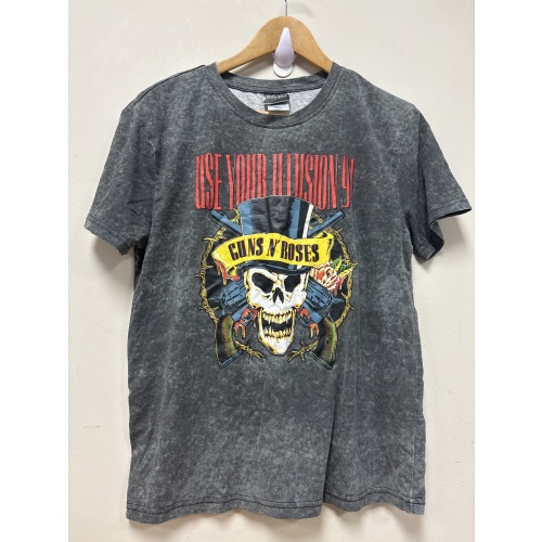 Bin84 DK Guns N’ Roses men’s medium grey t shirt