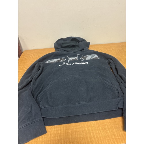 Bin30 DK Underarmour youth XL loose black hoodie