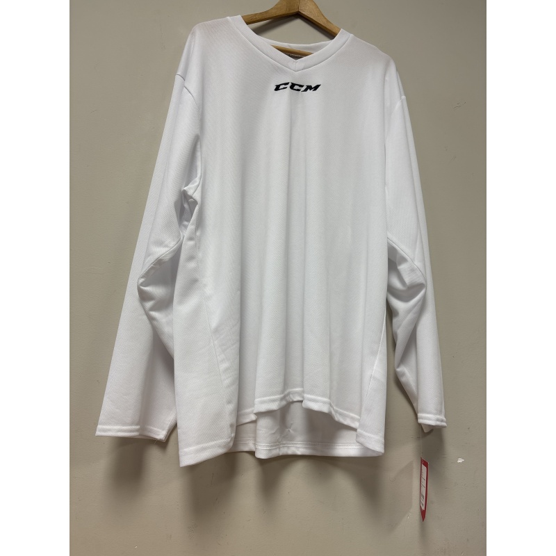 Bin86 DK CCM men’s large white practice jersey new