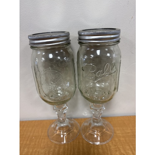 Bin82 DK Mason jar mugs wrapped in bag