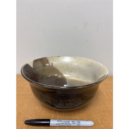 Bin40 ts Pottery bowl- made in NB ‘96 (wrapped in bag)