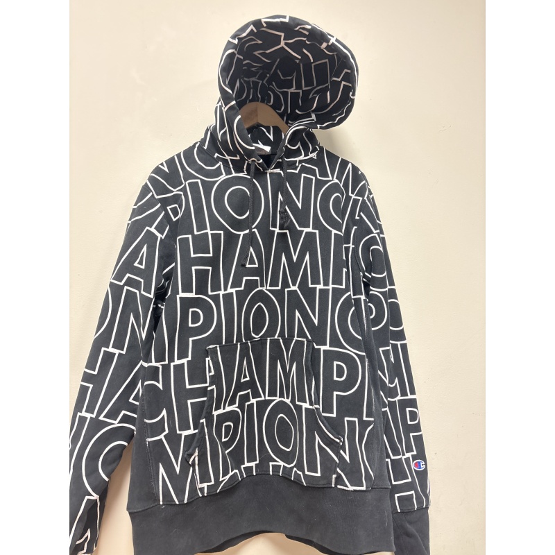Bin65 ts Champion men’s large black hoodie
