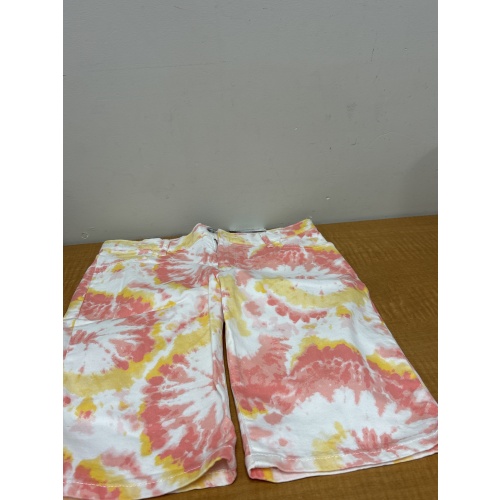 Bin60 ts Place girls 14 white/tie dye jean shorts new