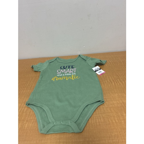 Bin14 ts 18mo green onesie