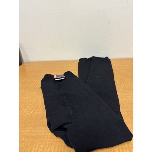 Bin41 ts women’s large/XL black lined tights new