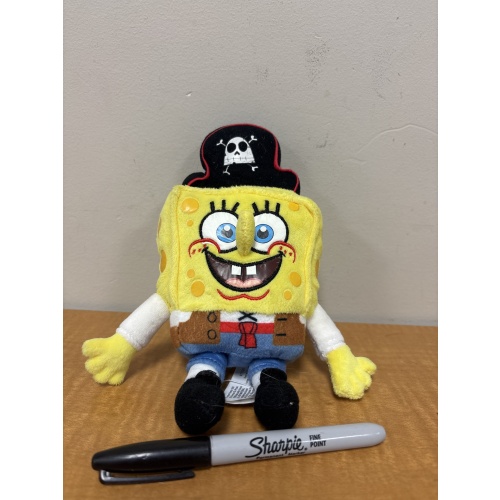 Bin16 ts Pirate SpongeBob plush