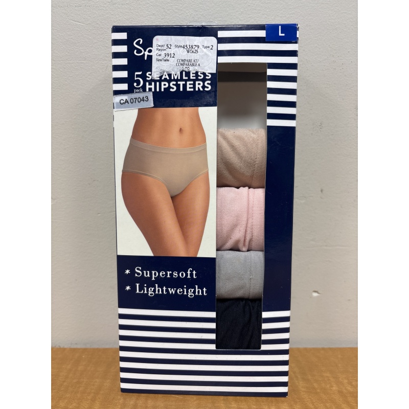 Bin71 ts Splendid women’s large seamless hipsters underwear new 4 included