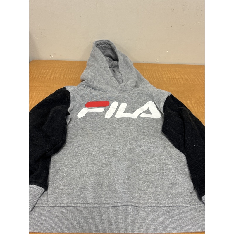 Bin71 ts Fila boys 8 grey hoodie