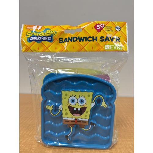 Bin4 ts SpongeBob sandwich saver new