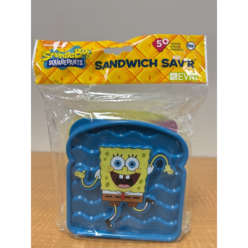 Bin4 ts SpongeBob sandwich saver new
