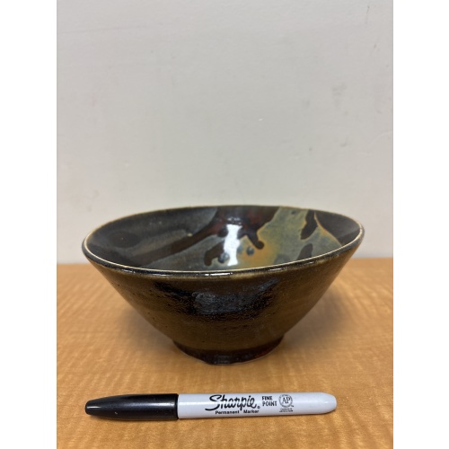 Bin24 ts Pottery bowl- made in NB ‘96 (wrapped in bag)