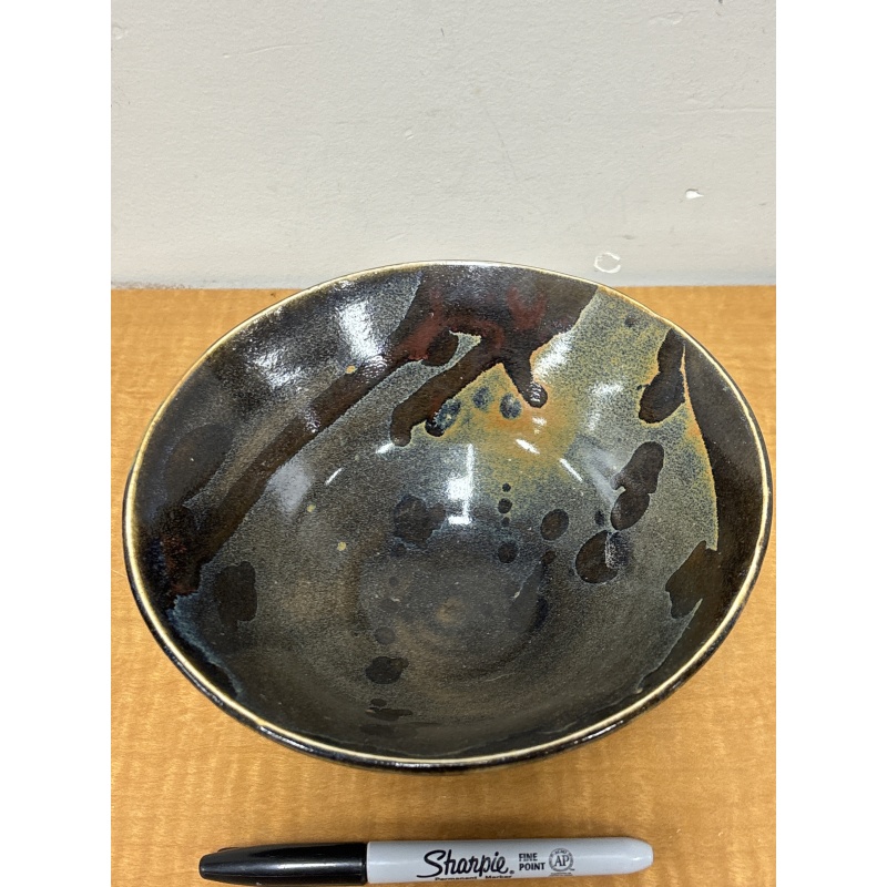 Bin24 ts Pottery bowl- made in NB ‘96 (wrapped in bag)