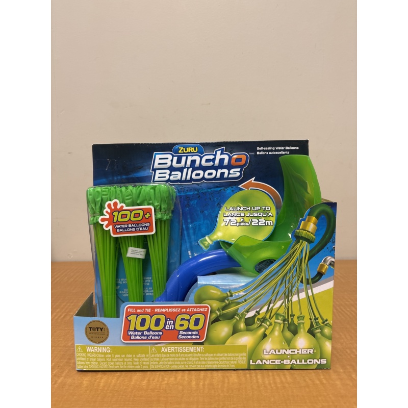 Bin90 ts Zuru Buncho Balloons water balloon launcher and water balloons new