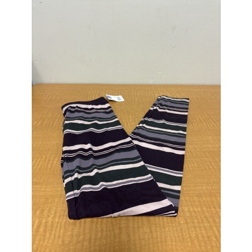Bin90 ts Women’s XS purple striped leggings new