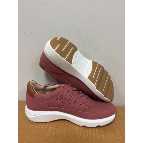 Bin64 ts Clarks women’s 8M pink shoes new