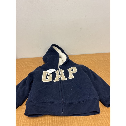 Bin64 ts Gap 2yrs navy zip up hoodie new