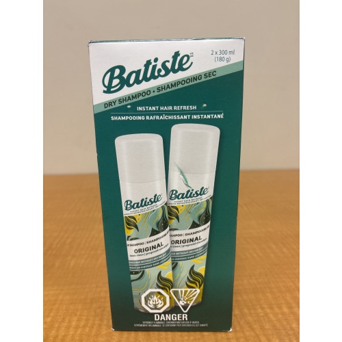 Bin59 ts 2pk 300ml Batiste Dry Shampoo - Original new