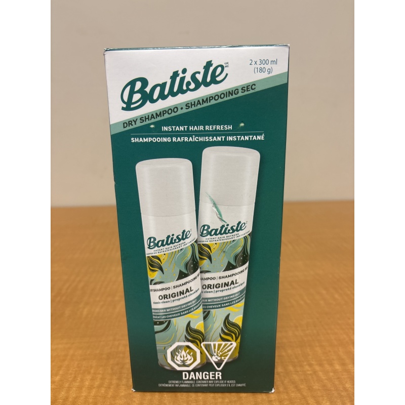 Bin59 ts 2pk 300ml Batiste Dry Shampoo - Original new