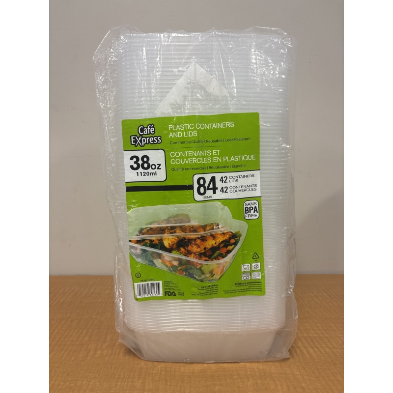 LG6 ts 42 plastic containers and lids new